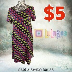 $5 ADD ON ITEM Carly LULAROE nwot xs swing dress